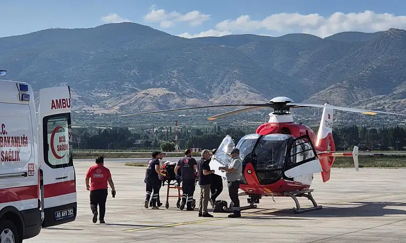 78 yaşındaki hasta için Konya'ya havadan sevk