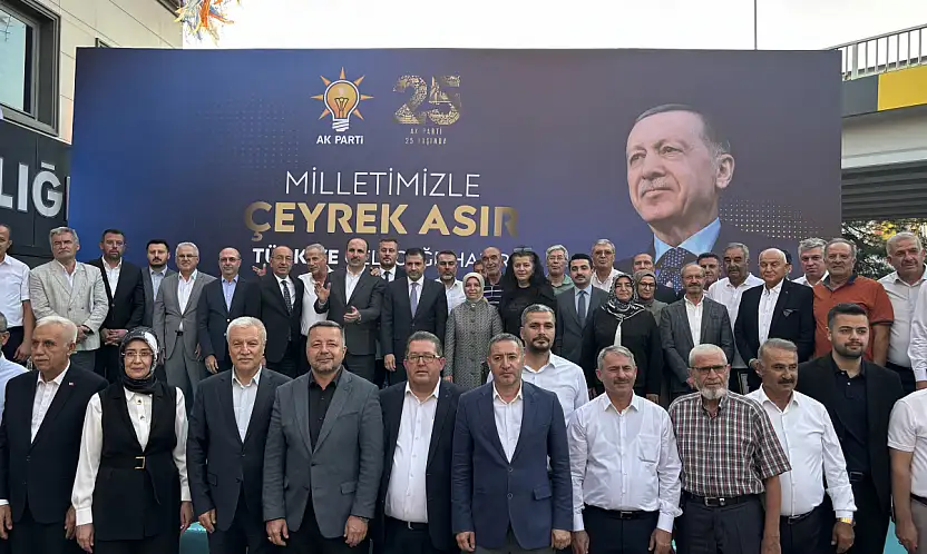 AK Parti İl Başkanlığı'ndan 25. yıla özel program ve buluşma