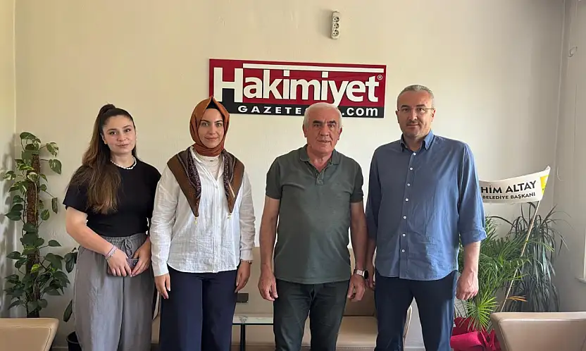 AK Parti Konya İl Teşkilatı'ndan Hakimiyet Gazetesi'ne 30. yıl ziyareti