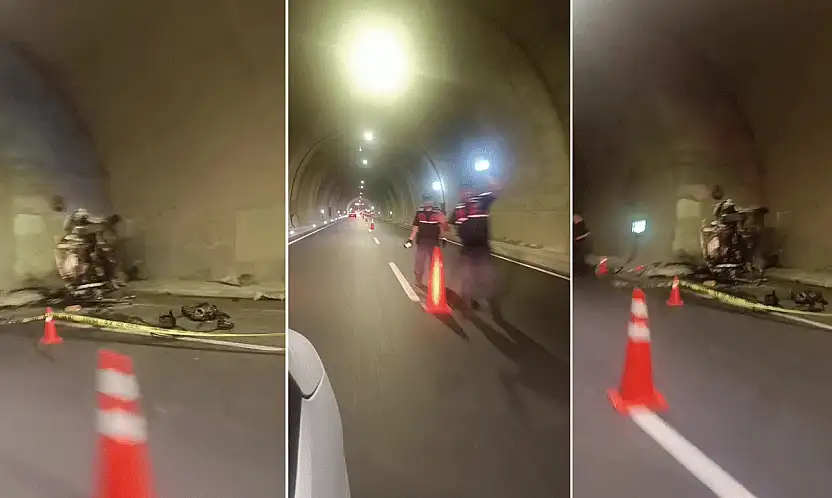 Antalya'yı Konya'ya bağlayan tünelde feci kaza! Yaşlı çift hayatını kaybetti