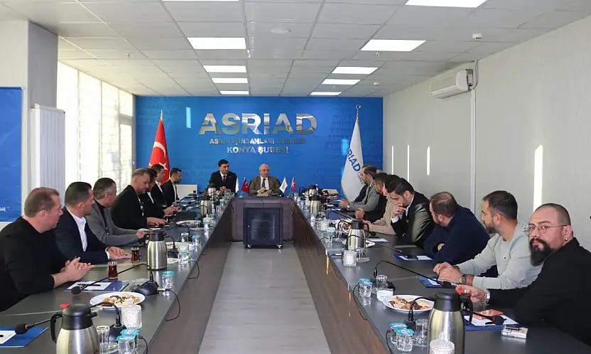 ASRİAD Genel Merkez Başkanı Cemil Yıldız Şeb-i Arus Programı İçin Konya'da