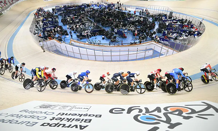 Avrupa bisikletinin kalbi Konya'da attı: Pist şampiyonası tamamlandı