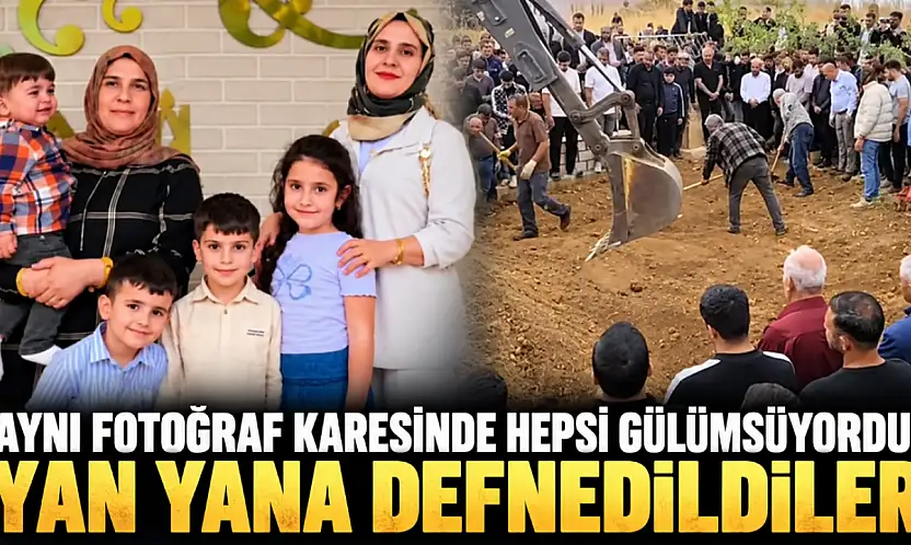 Aynı fotoğraf karesinde hepsi gülümsüyordu: Yan yana defnedildiler