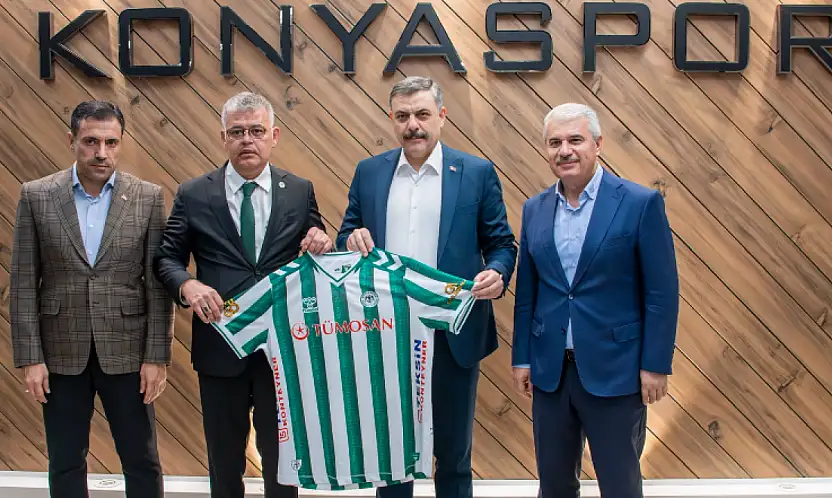 Bakan Çiftçi'den Konyaspor'a ziyaret