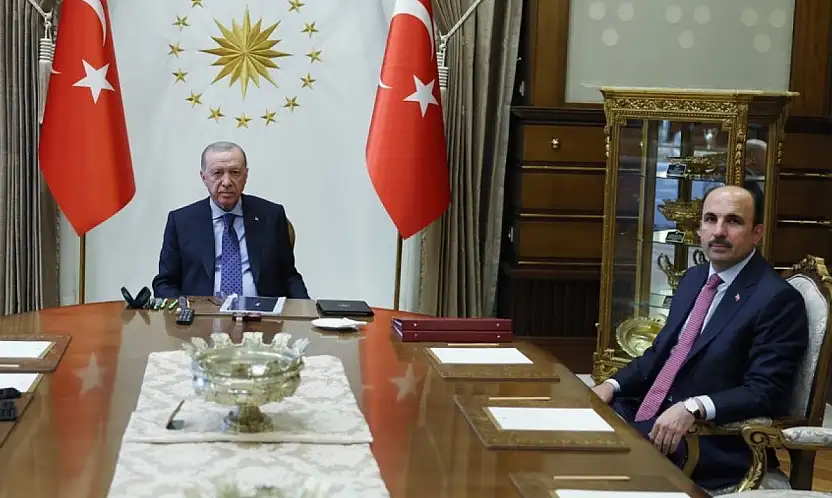 Başkan Altay'dan Cumhurbaşkanı Erdoğan'a ziyaret!