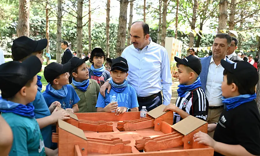 Başkan Altay müjdeyi verdi: 55 bin çocuk Kozağaç Parkı'ndaki oyun kampında ağırlanıyor