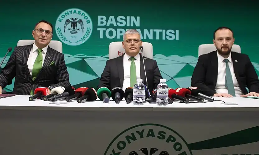 Başkan Atiker konuştu! Konyaspor'da borç, gelir ve gelecek planı masaya yatırıldı