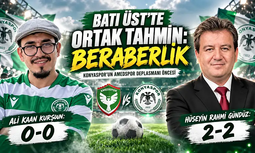 Batı Üst'te ilk kez aynı tahminde buluştular!