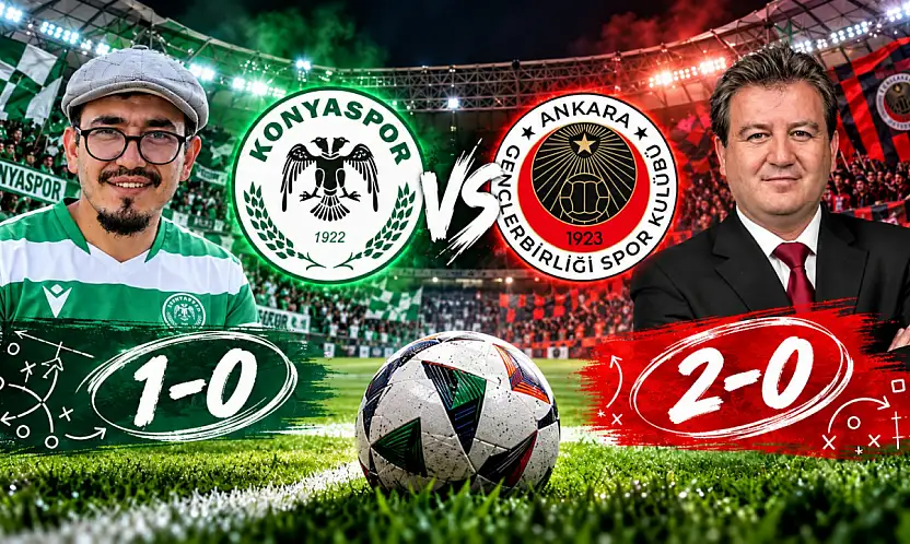 Batı Üst'ten Konyaspor tahmini: İkisi de aynı fikirde!