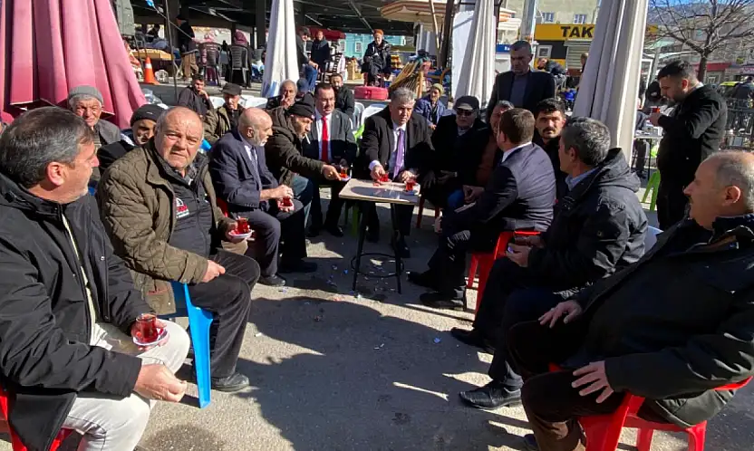 BBP Konya teşkilatından Bozkır'a ziyaret