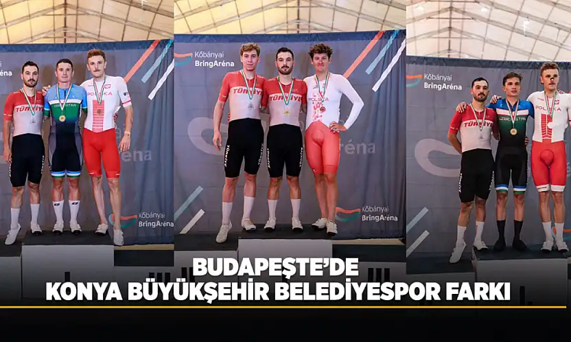 Budapeşte'de Konya rüzgârı esti: Milli sporculardan madalya şov