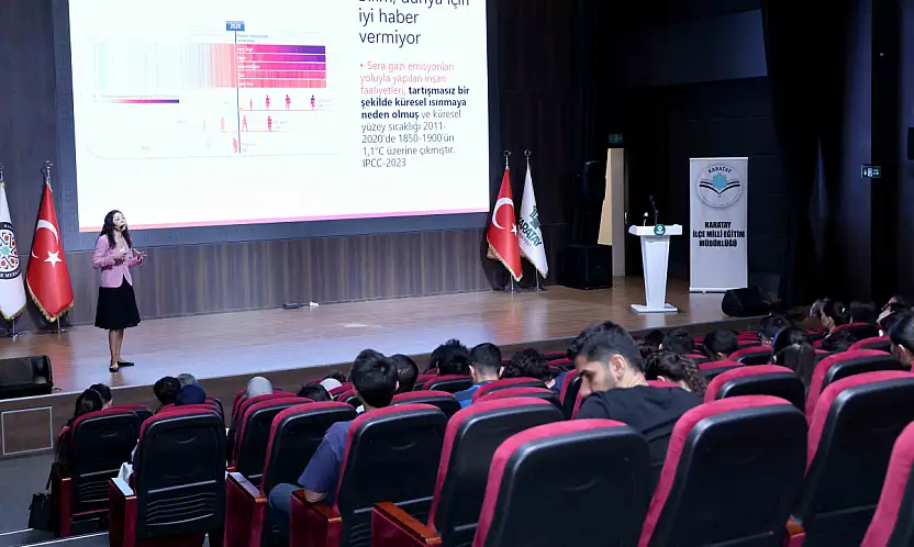 Daha yaşanabilir bir dünya için Karatay'da iklim zirvesi
