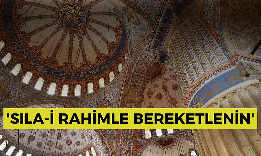 Diyanet'ten Cuma hutbesinde tatil mesajı: 'Sıla-i Rahimle Bereketlenin'