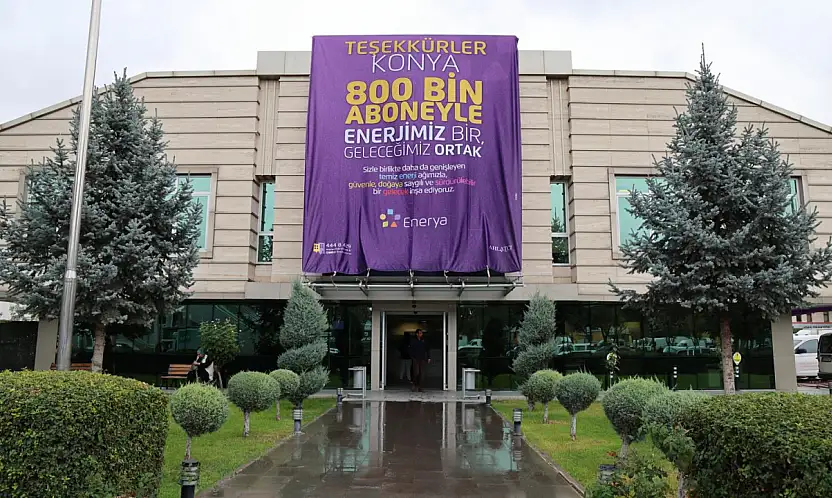 Enerya Konya'da 800 bin aboneyi aştı