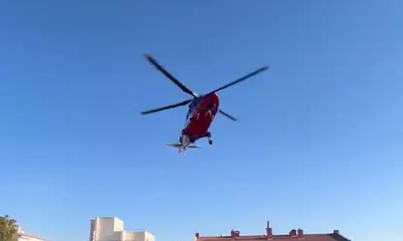 Göğüs ağrısıyla hastaneye gitti, hava ambulansıyla Konya'ya sevk edildi