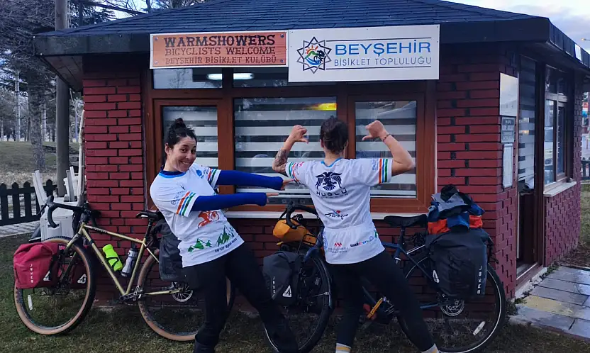 Kanadalı kız arkadaşların Çin serüveninde Konya durağı