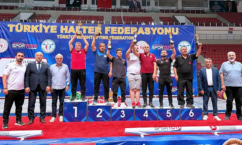 karatay belediyespor'dan türkiye halter şampiyonası'nda önemli dereceler