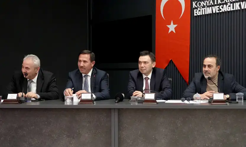 Karatay'da deneyim paylaşımı: Kaymakam Ayhan ve Başkan Kılca öğrencilerle buluştu