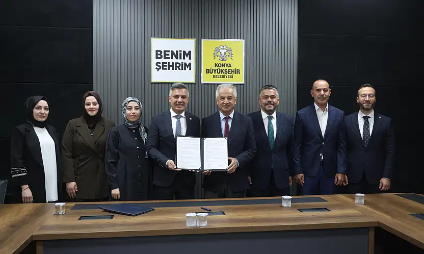 Konya Büyükşehir Belediyesi ile Konya Barosu arasında iş birliği protokolü imzalandı