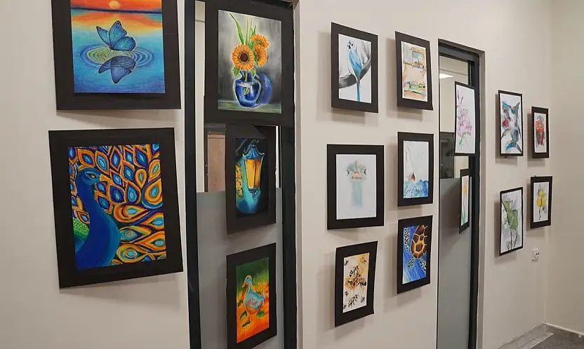 Konya Büyükşehir'den eğitime sanat dokunuşu: LİMA öğrencileri eserlerini sergiledi