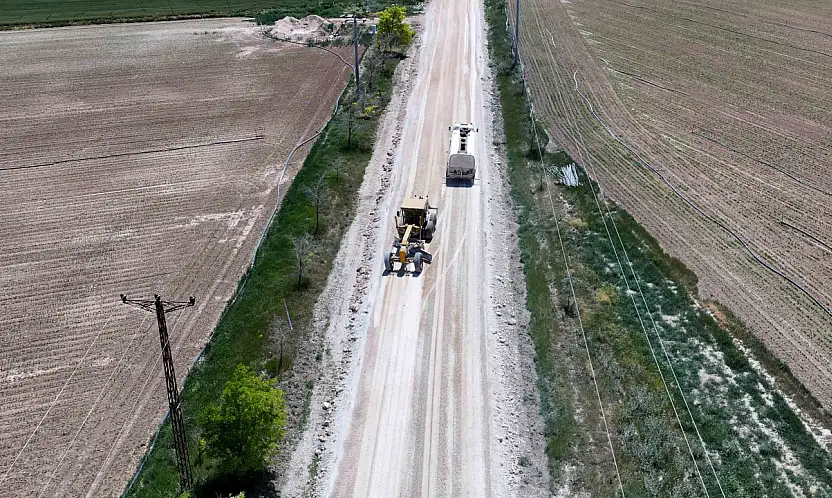 Konya'da 17,5 kilometrelik dev yol hamlesi!