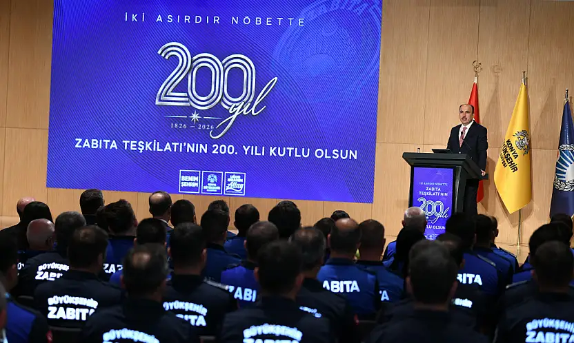 Konya'da 200 yıllık gurur: Zabıta teşkilatı unutulmadı