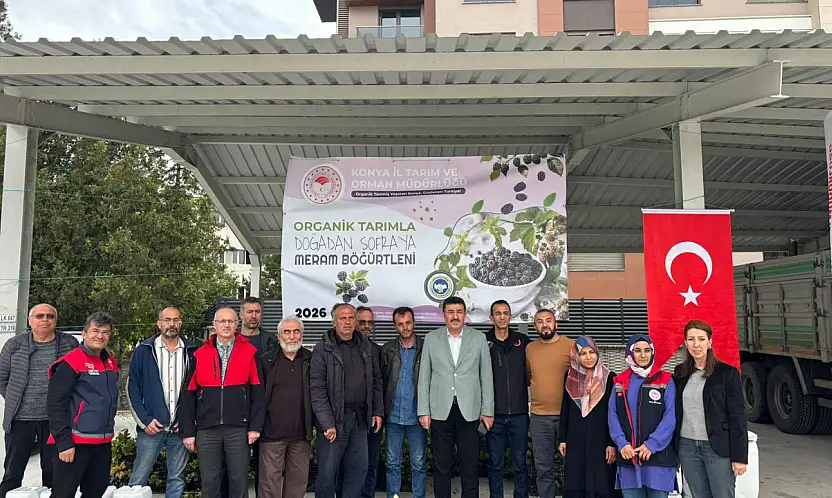 Konya'da 3 bin 300 fidan dağıtıldı! Hedef büyüyor