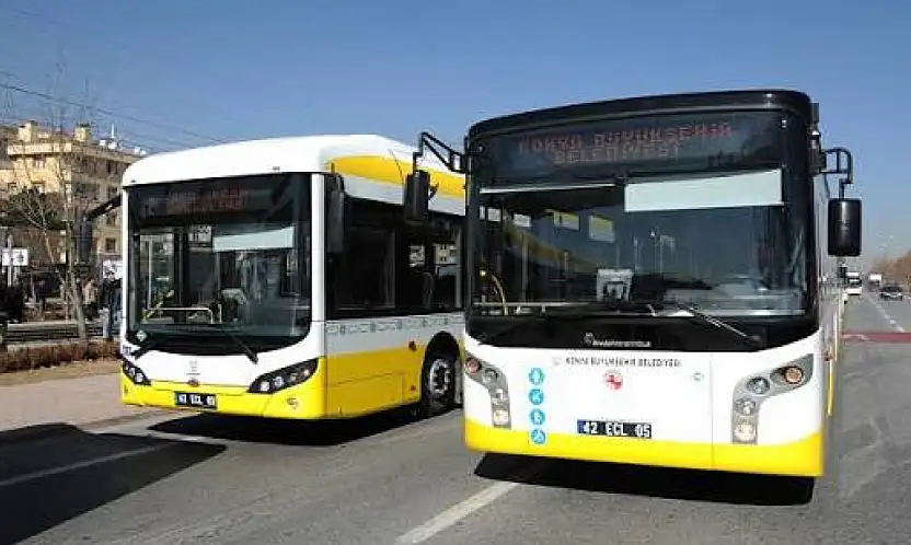 Konya'da 30 Ağustos'ta güzergahı değişecek hatlar belli oldu