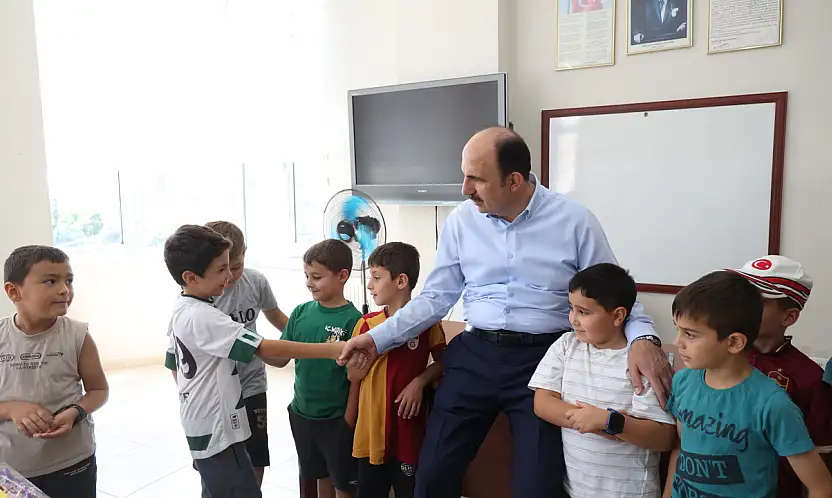 Konya'da 30 bin çocuk yazı dolu dolu geçiriyor
