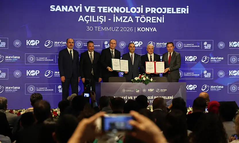 Konya'da 370 milyon liralık yeni yatırım için imzalar atıldı