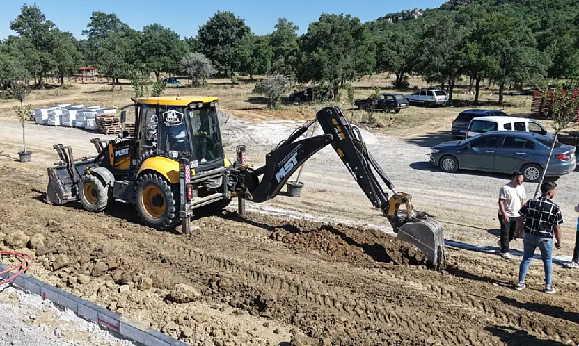 Konya'da 50 bin metrekarelik kamp alanı için çalışmalar sürüyor