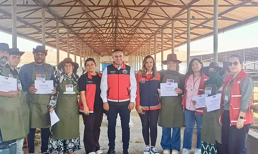 Konya'da 7 kursiyere Avrupa Birliği destekli sertifika