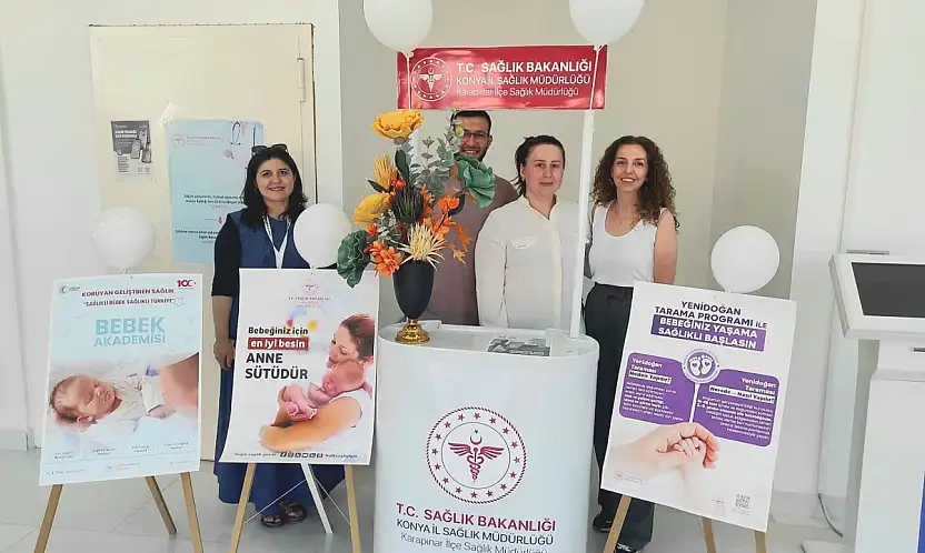 Konya'da annelere sağlık rehberi
