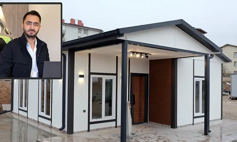 Konya'da artan konut maliyetlerine mühendis Sancaktar'dan prefabrik reçetesi