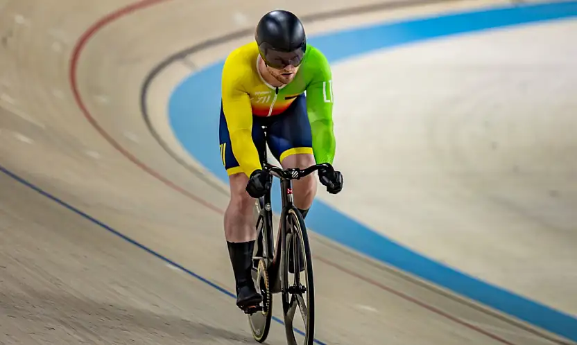 Konya'da Avrupa Pist Bisikleti Şampiyonası'nda üçüncü günün sabah seansı tamamlandı