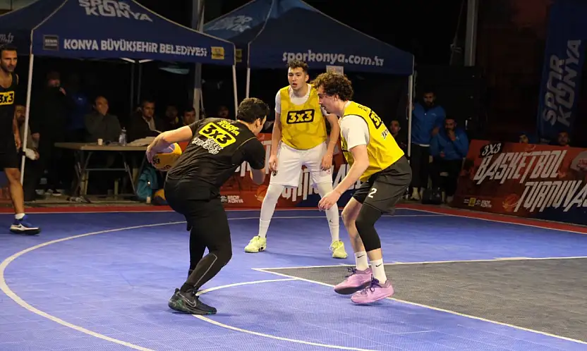 Konya'da basketbol tutkunlarını buluşturacak turnuva için geri sayım başladı