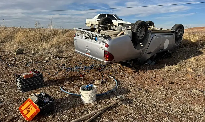 Konya'da belediyeye ait araç kaza yaptı: Yaralılar var!