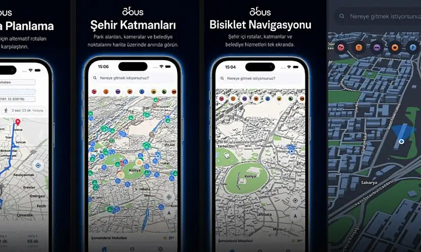Konya'da bisikletlilere özel mobil dönem