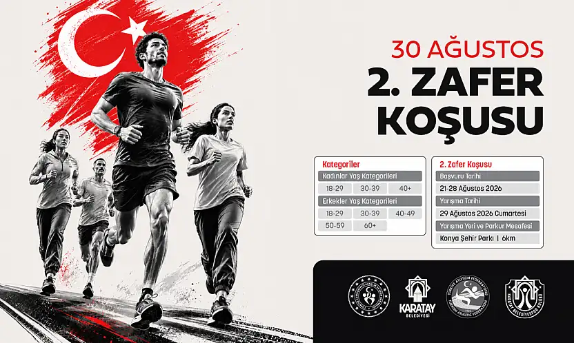 Konya'da büyük heyecan başlıyor: 6 kilometrelik parkurda zafer için koşacaklar!