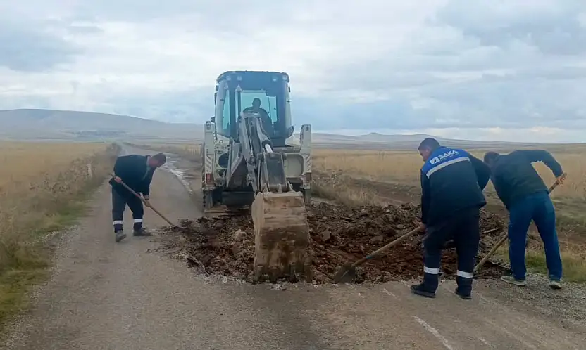 Konya'da Büyükoba-Atlantı hattı yenilendi