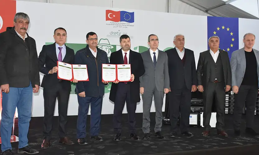 Konya'da çiftçilere destek!