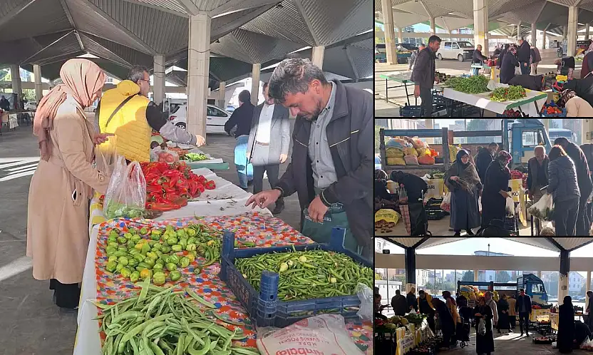 Konya'da cumartesi günlerinin vazgeçilmezi oldu! Bilen o pazara koşuyor