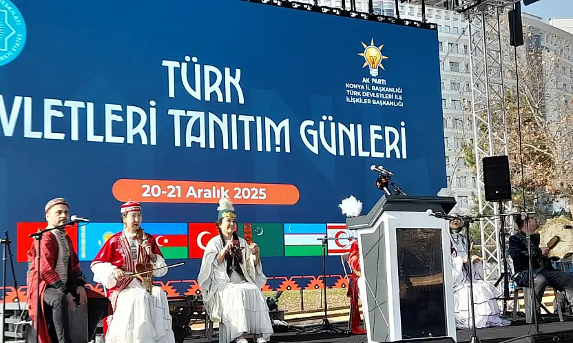Konya'da dev buluşma: Türk dünyasının kalbi Ecdat Parkı'nda atıyor