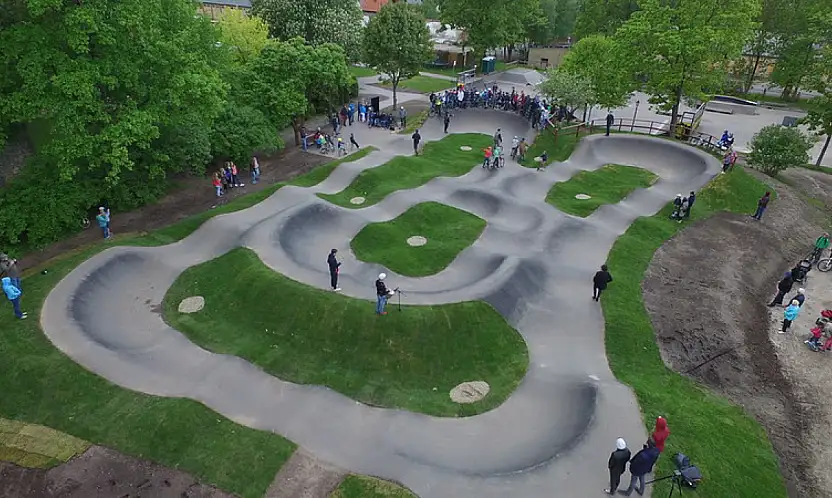 Konya'da dev kaykay ve bisiklet parkı