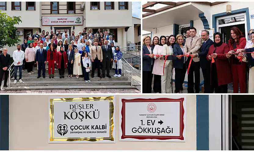 Konya'da Düşler Köşkü çocukların umutlarına kapı açtı