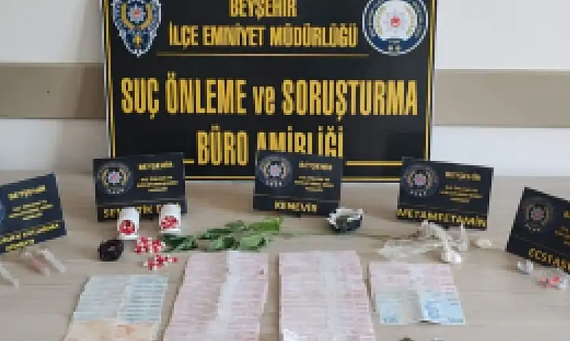 Konya'da ev ve iş yerlerine uyuşturucu operasyonu: Ele geçirilenler şoke etti!