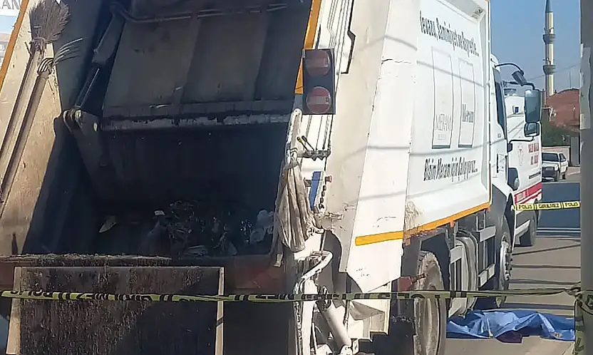 Konya'da feci kaza! Çöp kamyonunun çarptığı Peyman Çetinkaya hayatını kaybetti