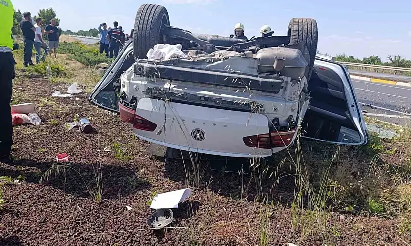 Konya'da feci kaza: Sürücü ölümden döndü!