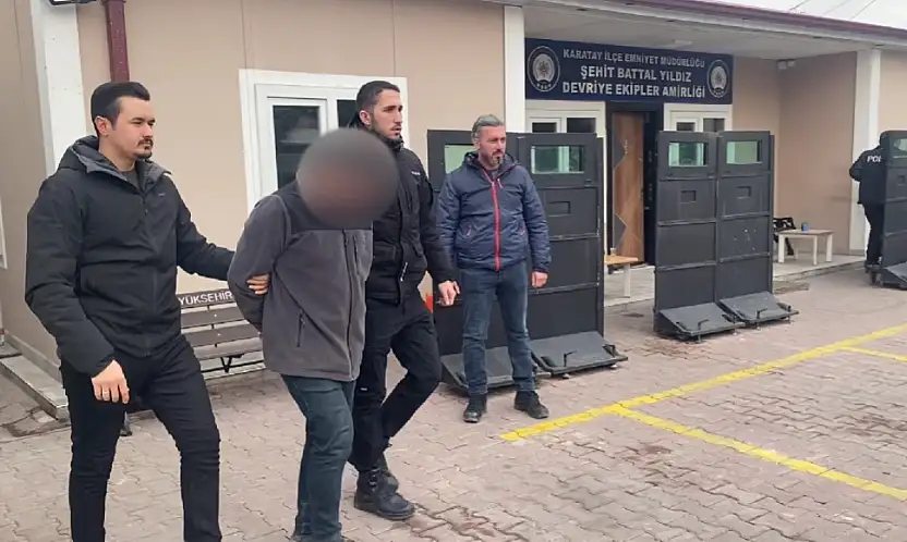 Konya'da film gibi operasyon: Kadın kılığına giren firari yakalandı