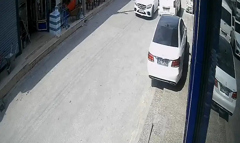 Konya'da film gibi soygun: O anlar kamerada!